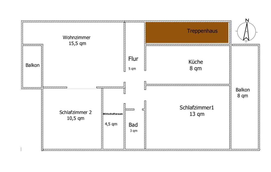 Fewo1846 - Parkblick - Komfortable Wohnung Mit 2 Schlafzimmern Und 2 Balkonen Flensburg Ngoại thất bức ảnh